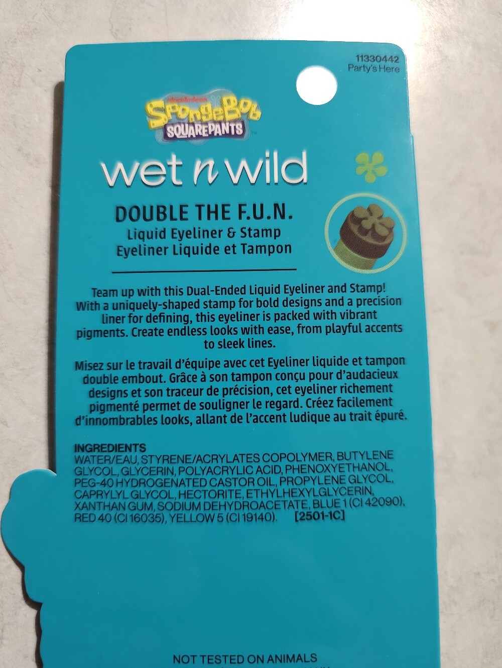 Spongebob Wet n Wild Makeup Set - Picture 7 of 14